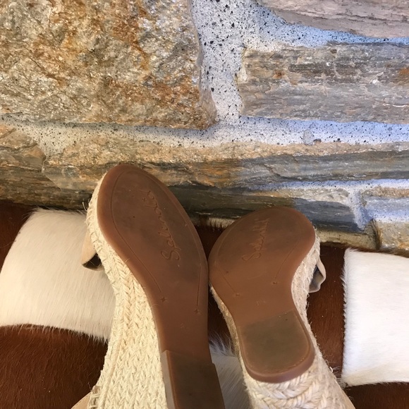 Worn once! Splendid Bedford Wedge Sandal - Picture 6 of 8